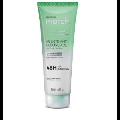 7284 CONDICIONADOR MATCH AGENTE ANTIOLEOSIDADE, 250ML