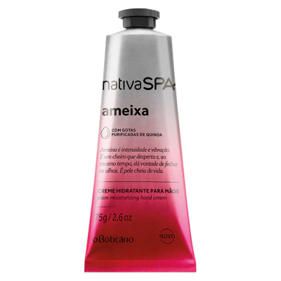 48768 CREME DE MÃOS NATIVA SPA AMEIXA, 75G