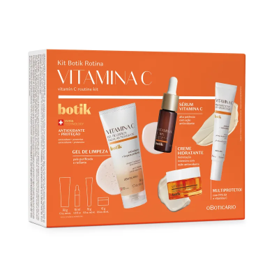 51473 Mini Kit Rotina Botik Vitamina C (4 itens) 51473 Mini Kit Rotina Botik Vitamina C (4 itens)