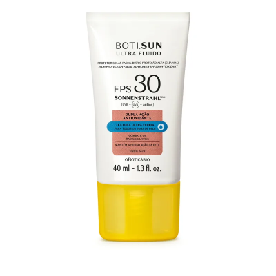 50396 Boti.Sun Protetor Solar Facial Antioxidante Ultra Fluido FPS30, 40ml