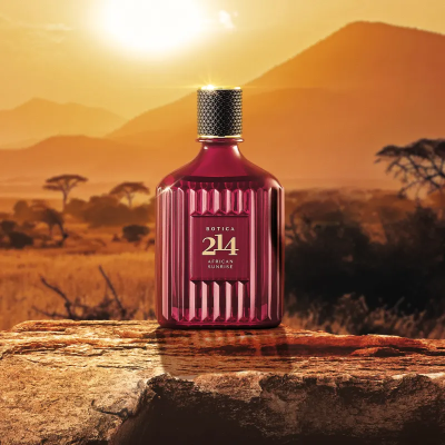 63385 Botica 214 African Sunrise Fougére Amadeirado Eau De Parfum, 90ml