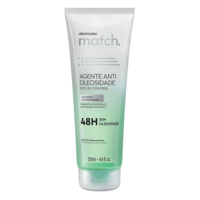 7287 SHAMPOO ANTIRRESÍDUOS MATCH AGENTE ANTIOLEOSIDADE, 250ML