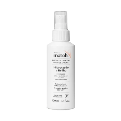 6295 Match Fluido de Brilho Match Hidratação e Brilho, 100ml