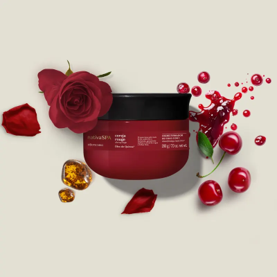 57835 Creme Firmador de Colo 5 em 1 Nativa Spa Cereja Rouge 200g