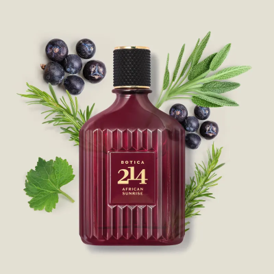 63385 Botica 214 African Sunrise Fougére Amadeirado Eau De Parfum, 90ml 63385 Botica 214 African Sunrise Fougére Amadeirado Eau De Parfum, 90ml