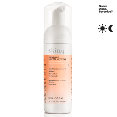 59172  ESPUMA LIMPEZA FACIAL NUTRITIVA SKIN.Q, 150ML