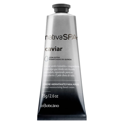4635 CREME DE MÃOS NATIVA SPA CAVIAR, 75G