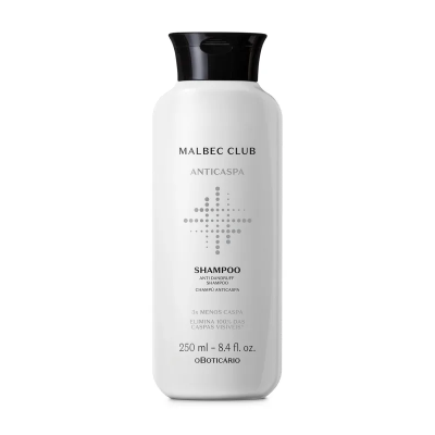 50210 Shampoo Anticaspa Malbec Club, 250ml