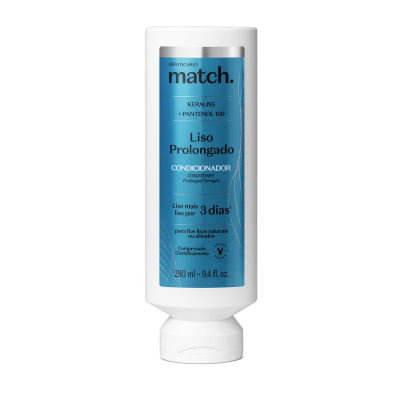 82845 CONDICIONADOR MATCH LISO PROLONGADO, 280ML