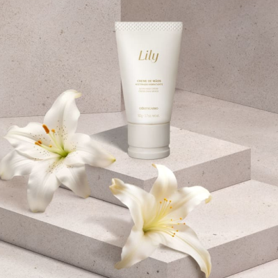 48510 CREME DE MÃOS ACETINADO HIDRATANTE LILY, 50G