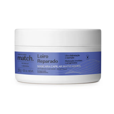 82826 MÁSCARA MATIZADORA MATCH LOIRO REPARADO, 250ML