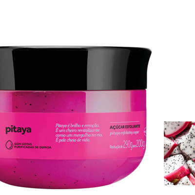 62388 AÇÚCAR ESFOLIANTE NATIVA SPA PITAYA, 200G