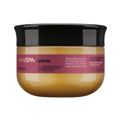 48284 CREME HIDRATANTE, COLO, PESCOÇO E BRAÇOS NATIVA SPA QUINOA, 200ml