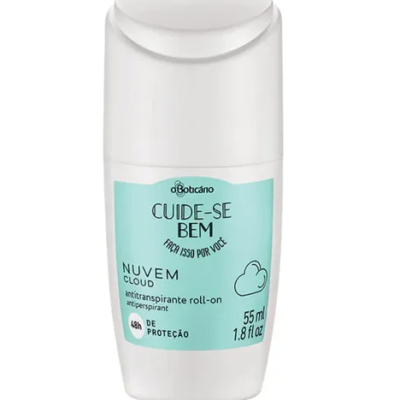 4132 CUIDE-SE BEM DESODORIZANTE ROLL ON NUVEM, 55ML