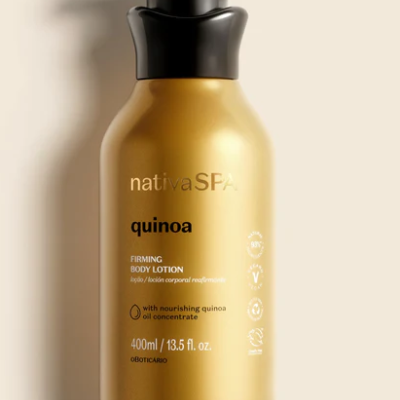 63066 LOÇÃO REFIRMANTE CORPORAL NATIVA SPA QUINOA, 400ML