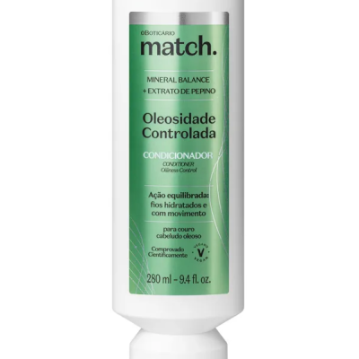 83699 CONDICIONADOR MATCH OLEOSIDADE CONTROLADA, 280ML