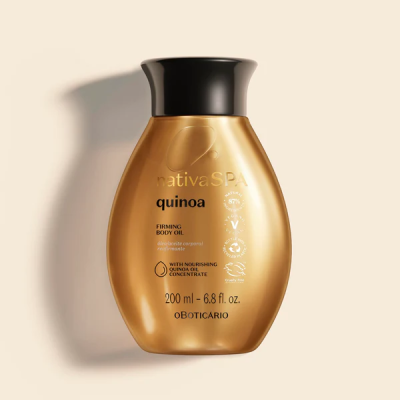 60684 ÓLEO HIDRATANTE NATIVA SPA QUINOA, 200ML