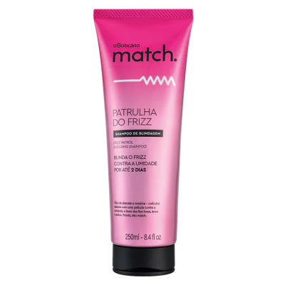 4692 SHAMPOO MATCH PATRULHA FRIZZ, 250ML