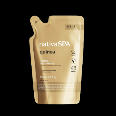 6237 REFIL LOÇÃO HIDRATANTE CORPORAL NATIVA SPA QUINOA, 400ML