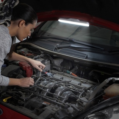 Candeeiro LED Recarregável Magnético 2 em 1