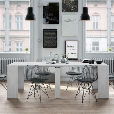 Consola e Mesa de refeição extensível até 235cm - Disponível em 3 cores