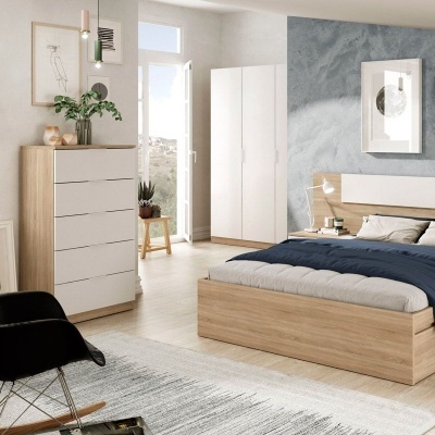 Cómoda de 5 Gavetas - Disponível em 3 cores