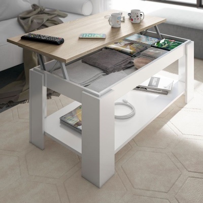 Mesa de Centro Elevável - Disponível em 5 cores