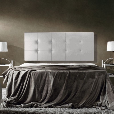 Cabeceira de Cama em polipele e capitoné - Disponível em 2 medidas e 3 cores