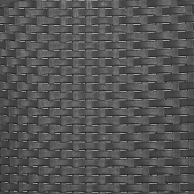 Textura de material sintético castanho escuro entrelaçado