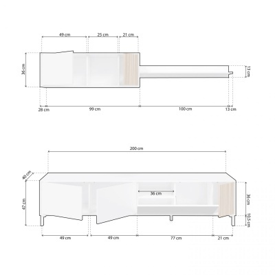 Conjunto de Móveis de Sala
