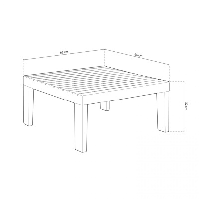 Mesa de Centro de Exterior