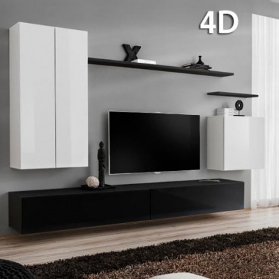 Conjunto de Móveis de Sala Minimalista - Disponíveis em 5 cores