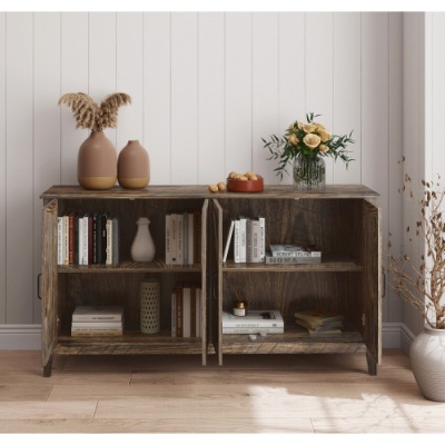 Aparador Rústico 140cm - Disponível em 2 cores