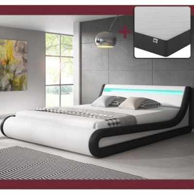 Cama de Casal 160X200cm com Estrado elevatório + Colchão