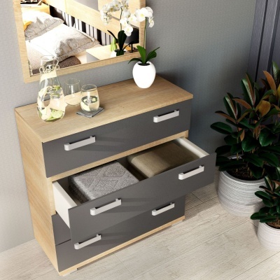 Cómoda de 4 Gavetas - Disponível em 4 cores