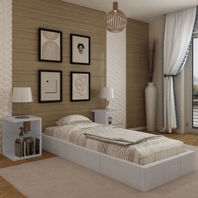 Sommier de Solteiro 90x190cm - Disponível em 2 cores