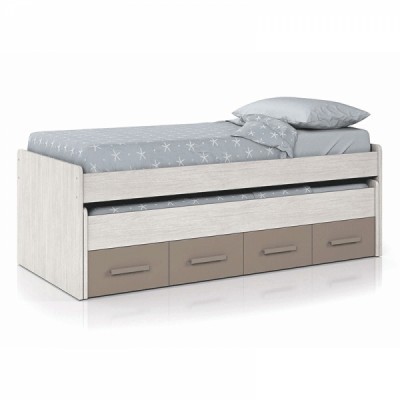 Cama Dupla Infantil com Arrumação