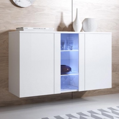 Aparador de Parede Koi com luz LED - Disponível em 5 cores