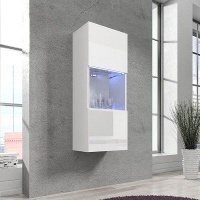 Vitrine Kol V3 com luz de presença LED - Disponível em 5 cores