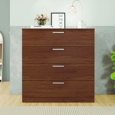 Cómoda de 4 Gavetas - Disponível em 2 cores