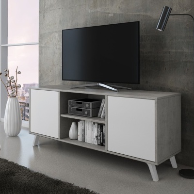 Móvel Tv Estilo Nórdico 140cm - Disponível em 2 cores