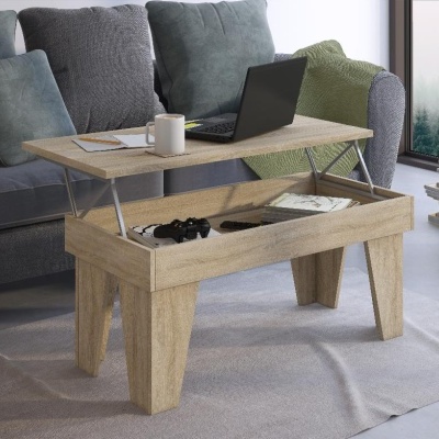 Mesa de Centro Elevatória - Disponível em 3 cores