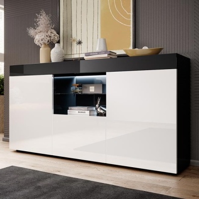 Aparador Saf com luz LED - Disponível em 2 cores