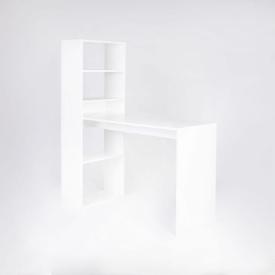 Secretária com Estante de Prateleiras