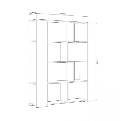 Estante Mala - Disponível em 3 cores