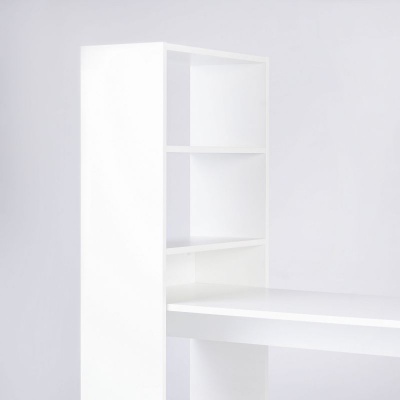 Secretária com Estante de Prateleiras