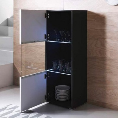 Vitrine Kol V3 com luz de presença LED - Disponível em 5 cores