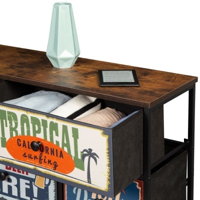 Aparador Retro 8 Gavetas