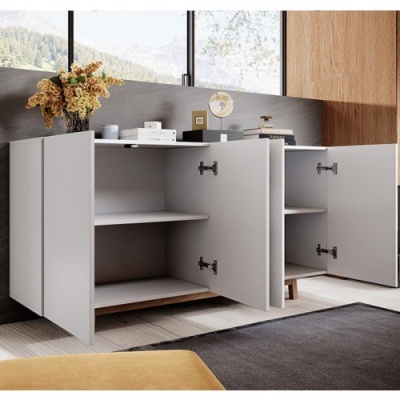 Aparador 4 Portas Estilo Nórdico