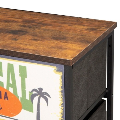 Aparador Retro 8 Gavetas